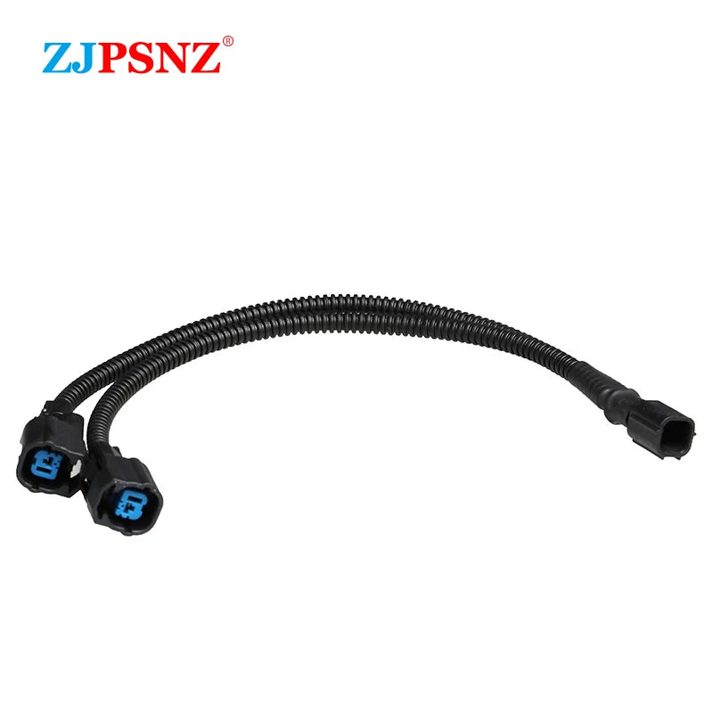  Car Snail Horn 1-in-2-out Non-Destructive Plug Wiring Harness Horn Plug Speaker Adapter Pigtail Socket 2Special Line Beam Horn