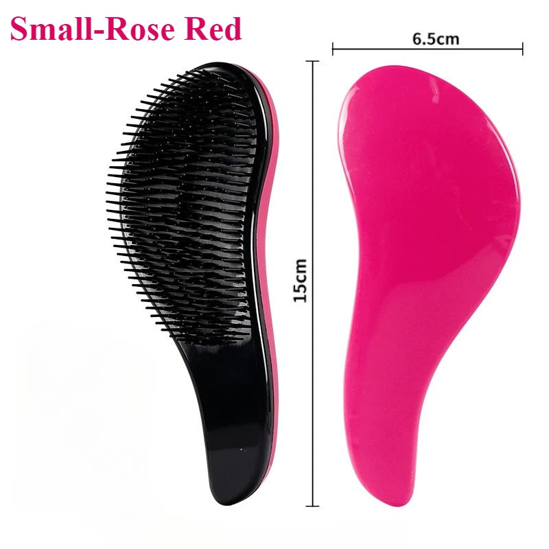 Magic Hairbrush Anti-Tangling Curly Hair Comb Scalp Massage Anti-static Grooming Smooth Soft Brush Wig Salon Hair Styling Tools