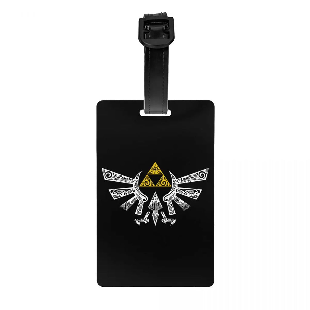 Custom The Legend Of Zeldas Luggage Tag Privacy Protection Anime Game Baggage Tags Travel Bag Labels Suitcase