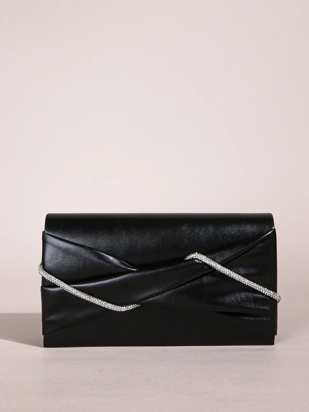 Hand Clutch Bag, Evening Clutch Bag For Women, Sparkling Crystal Rope Ruched Handbags, Glitter Envelope Purse For Party Girl,Wom