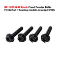 Titanium Alloy Colors Brake Caliper Mounts Bolts Front Fender Screws Fit HD Touring Softail XL Motorcycles