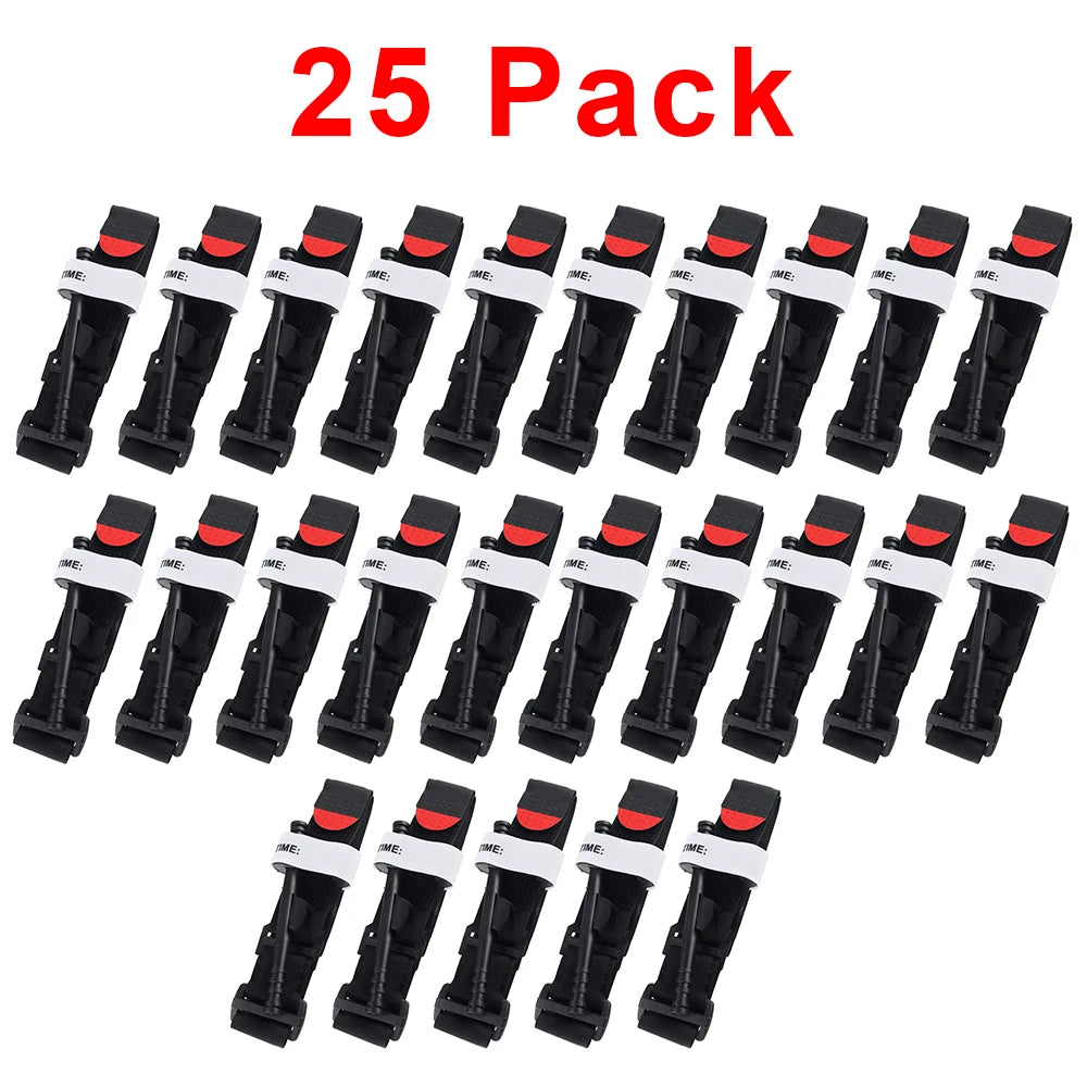 5/10/25 Pcs Portable emergency slow-release tourniquet, emergency tourniquet, outdoor CAT medical tactical equipment
