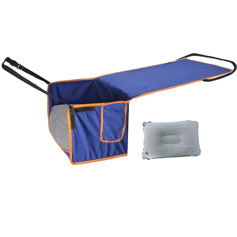 Inflatable Pillow Travel Sleeping Bed For Kids Baby Adult Airplane High-speed Railway Car Sleep Accessories Five Colour Choose