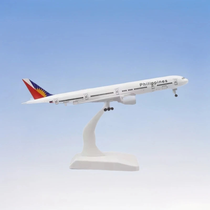 airplane toy metal 20cm scale plane B777 Philippines Aircraft Model Airlines Diecast Airplane Model Aviation