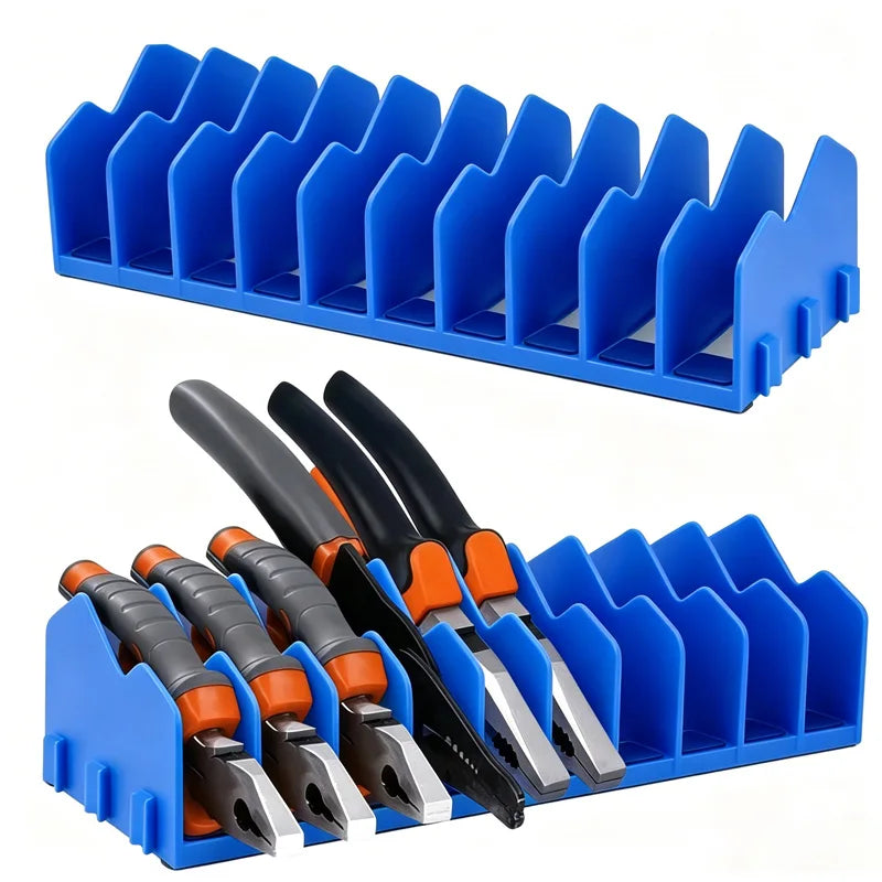 Practical Plier Organizer Rack Holds Up To Ten Pliers Drawer Toolbox Pliers Tool Organizer Storage Rack Space-Saving New 2026