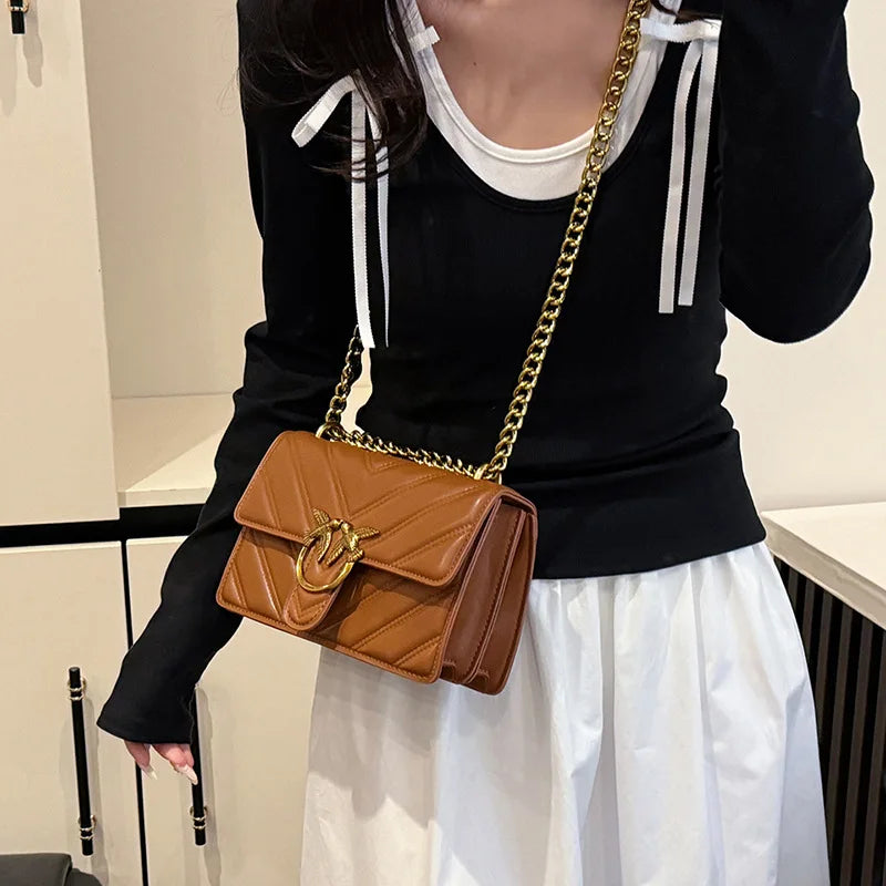 Swallow bag Feiyan chain bag women's bag Xiaoxiangfeng new crossbody shoulder bag chain women's bag