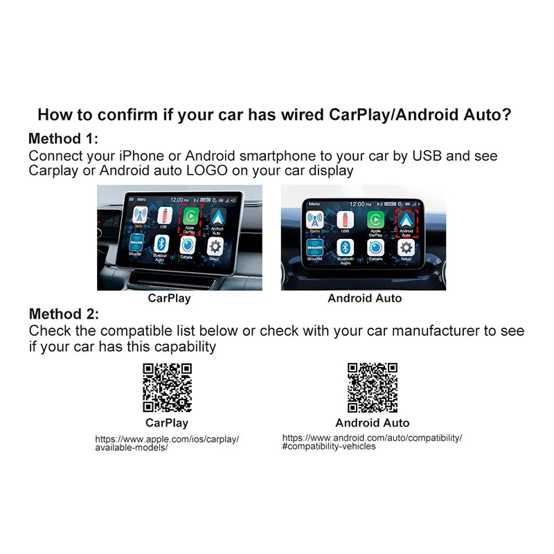 NEW 2026 Upgrade 3-in-1 Wireless Carplay Mirror Link Adapter Instant Wired to Wireless Conversion Plug & Play for Wired Carplay