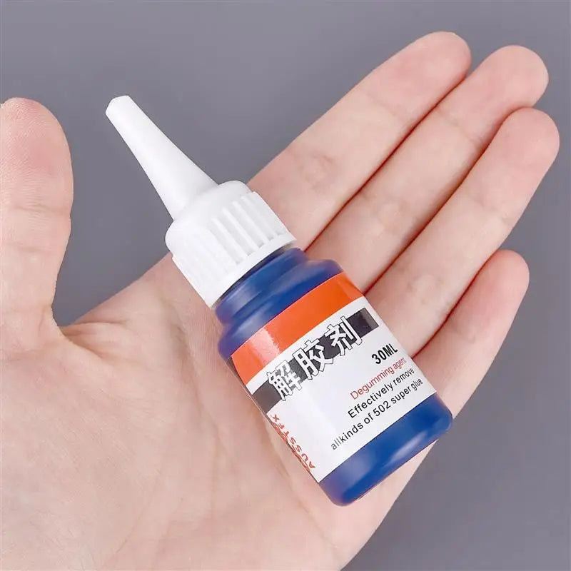 30g Removal Of Offset Adhesive Etractant Nail-Free Glue UV Glue Quick-Drying Glue 502 Glue Etc Remover For Dissolves Super Glue