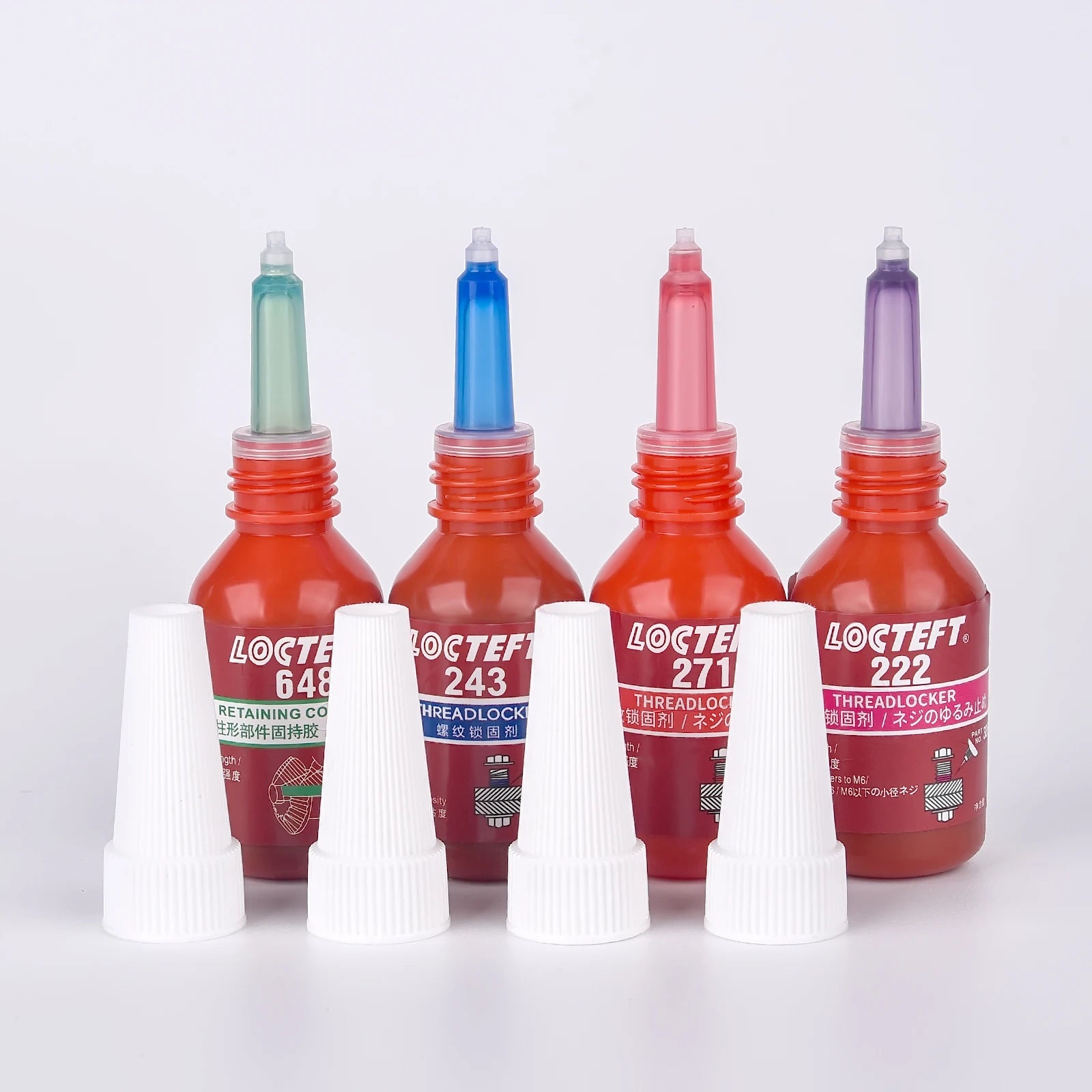 10ml Threadlocker Adhesive 242 Thread Locker Blue Screw Glue Agent Anaerobic Glue Anti-loose 222 243 262 263 271 272 277 290
