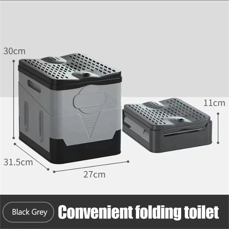Equipment Portable Car Folding Toilet Toilet Camping Emergency Artifact Car Travel Outdoor Mobile Toilet Camping multitool
