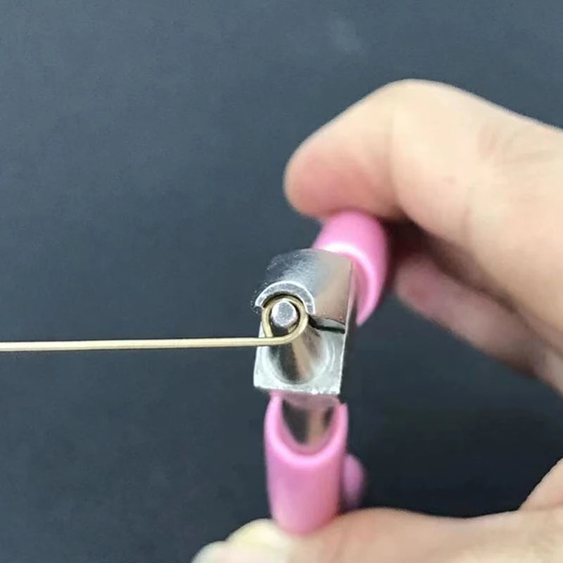 5-inch professional round concave pliers, used for jewelry making mini precision wire loop tools, ideal DIY manual tools
