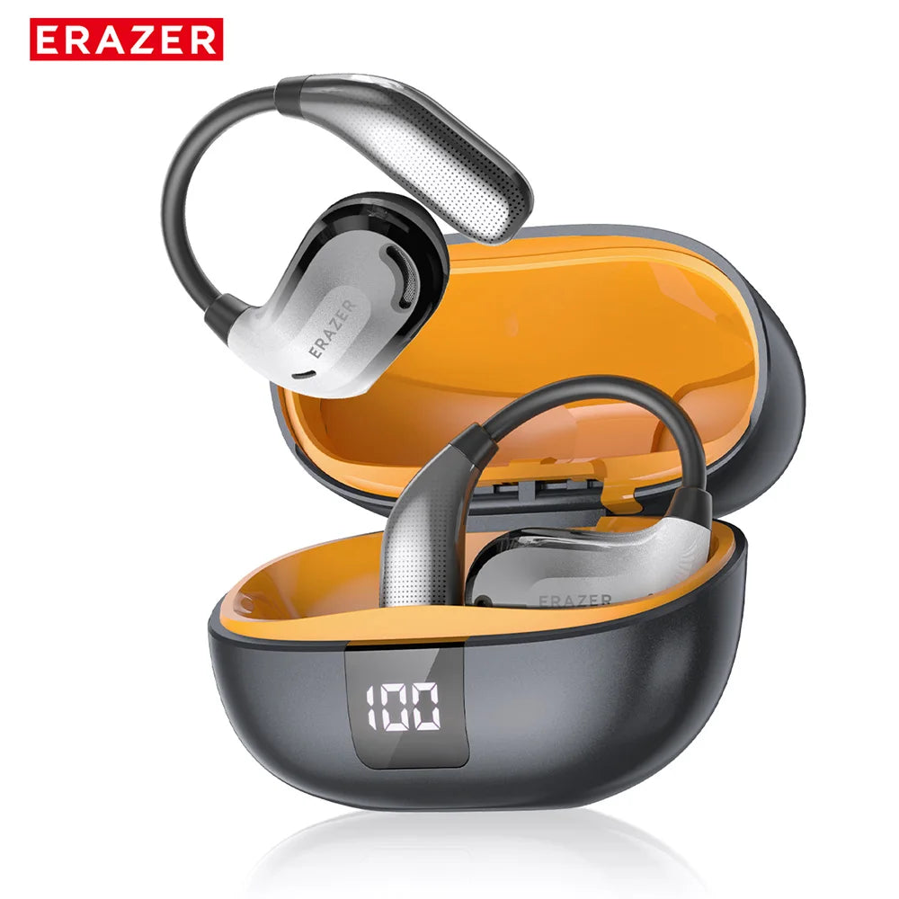 ERAZER XT66PRO Wireless Bluetooth Earphones AI Translator Earbuds With Mic HD Call Low Latency Headphones Sports Game Headsets