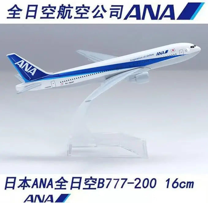 16CM 1/400 Diecast Alloy B777  Airplane Model Toy Plane Collected Gift Series Static aircraft model for Collectible Display