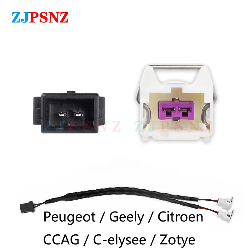  Car Snail Horn 1-in-2-out Non-Destructive Plug Wiring Harness Horn Plug Speaker Adapter Pigtail Socket 2Special Line Beam Horn