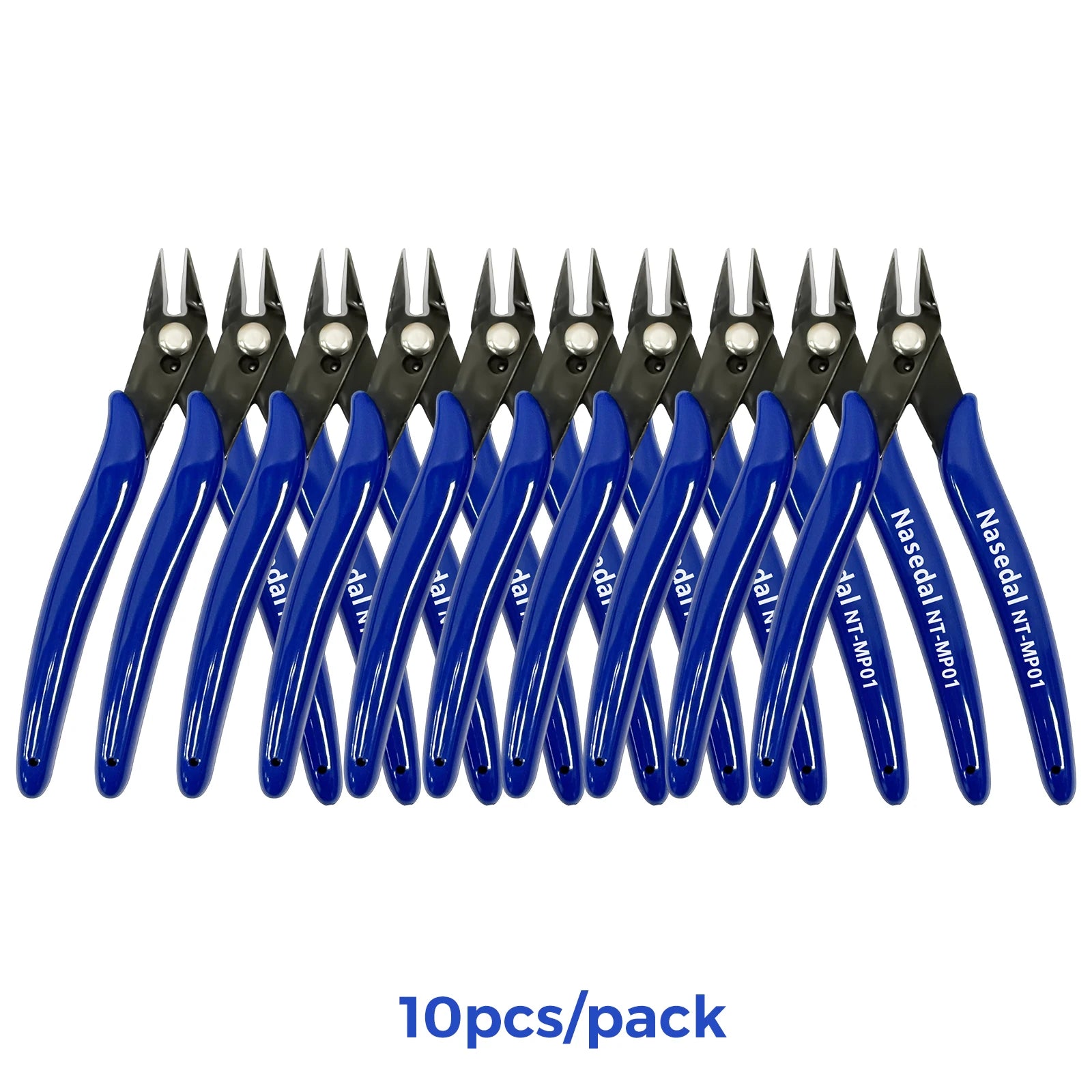 Nasedal Diagonal Pliers Wire Cable Cutters Carbon High Manganese Steel Flush Side Snips for Electrical Electronics Jewelry Tools