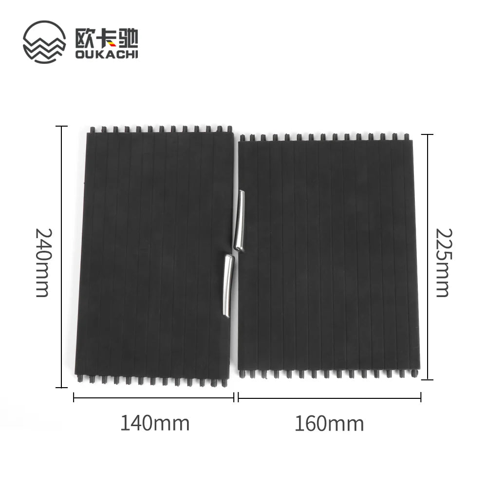 51166954943 Car Central Console Drink Water Cup Holder Rolling Curtain Cover Trim For BMW X5 X6 E70 E71 E72 2007-2014