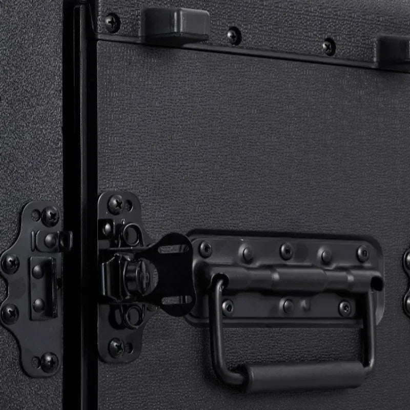 PE Plastic Power Amplifier Receiver Storage Tool Case Wireless Microphone Storage Safety Protection Tool Case Theater Stage Box