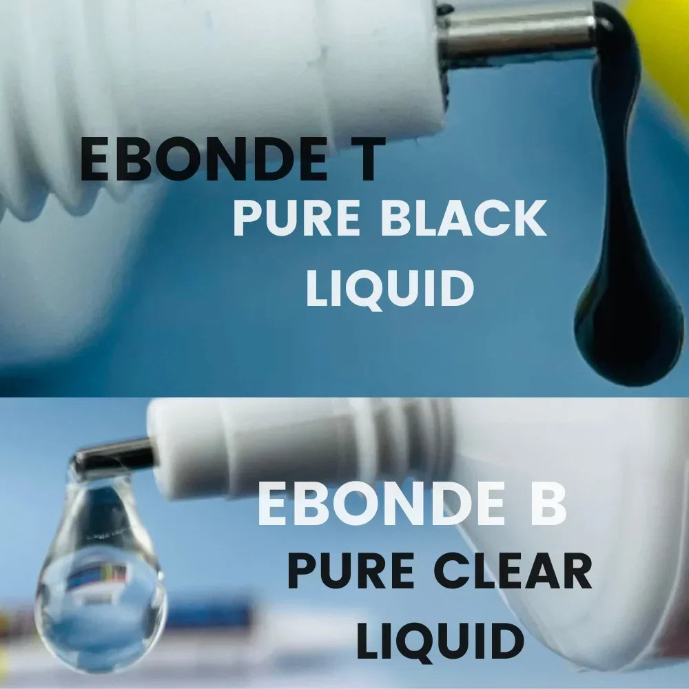 Black & Transparent Instrument Repair Adhesive Strong Flexible Glue Anti-Vibration For Speaker Guitar Drum Piano 15/50/110ML