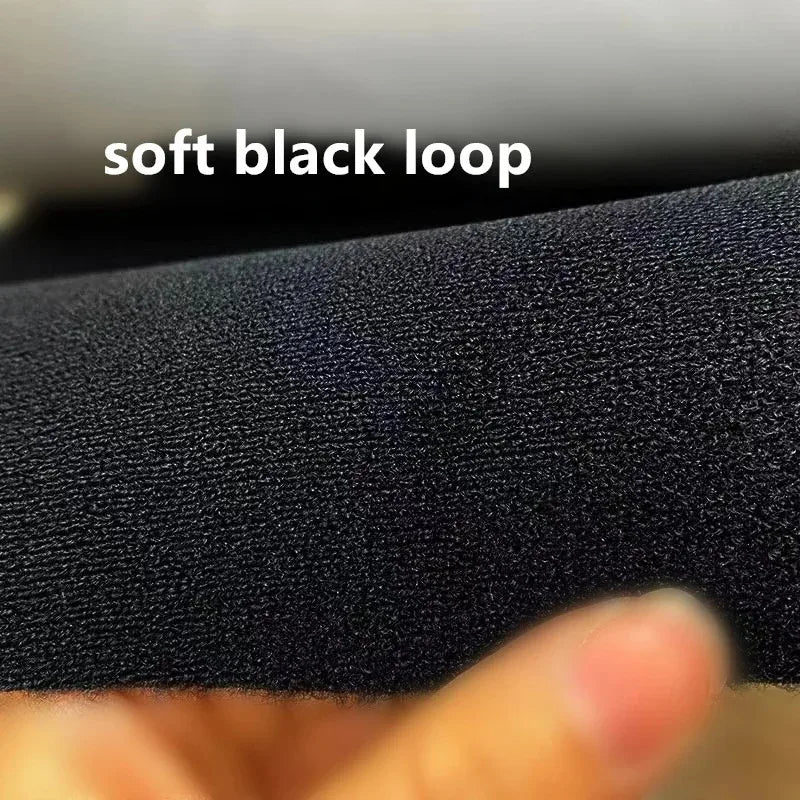 30cm White Black Hook Loop Fastener Tape Sewing DIY Magic Strap Stickers Clothing Shose Bag Sewing Accessories Self-adhesive
