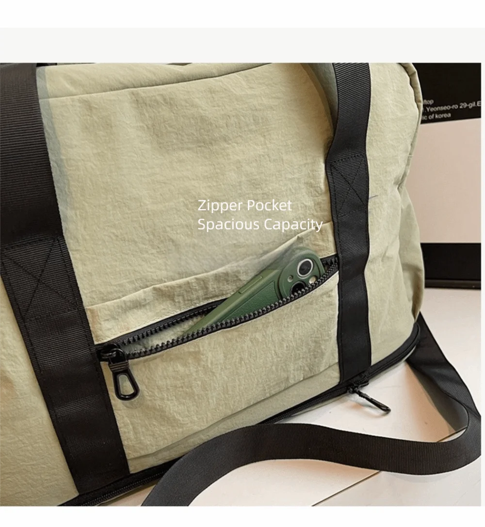 Foldable Travel Bag Large Capacity Dry Wet Separation Luggage bag Multifunctional Lightweight Sports Fitness BAG Business Travel