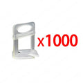0.35/0.5/1/2/3mm Wall Floor Ceramic Tile Leveling System Clips Wadge Piler Spacer Kit for Tile Laying Construction Tools