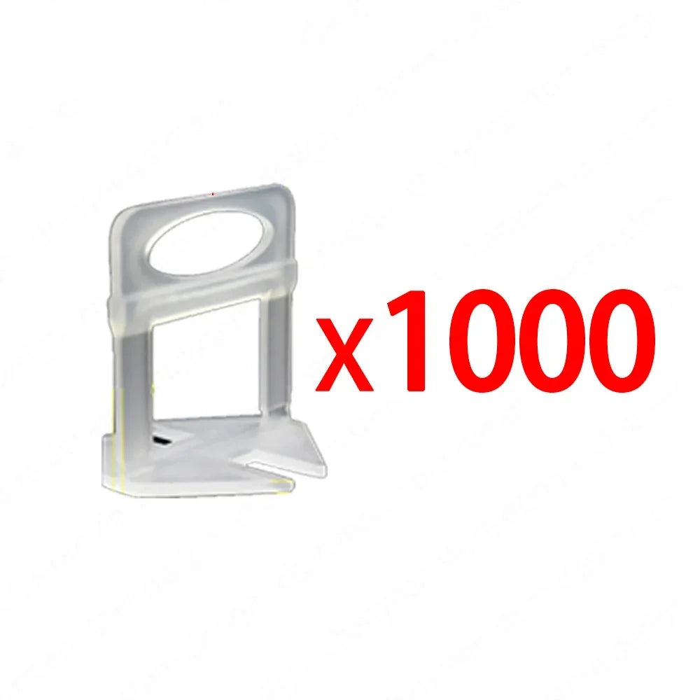 0.35/0.5/1/2/3mm Wall Floor Ceramic Tile Leveling System Clips Wadge Piler Spacer Kit for Tile Laying Construction Tools