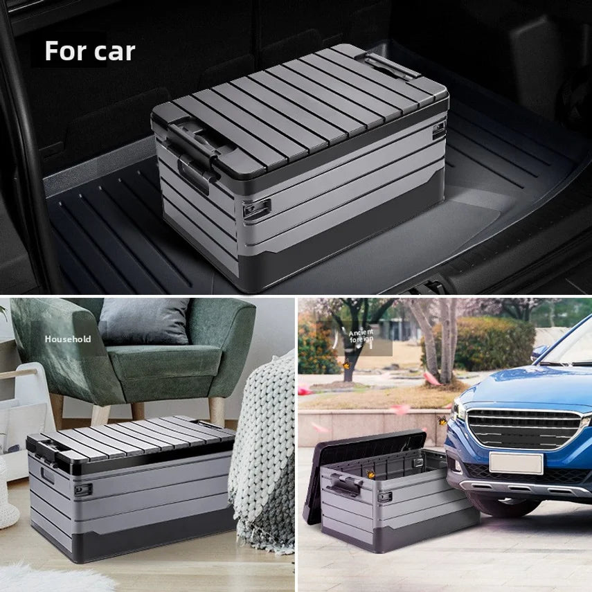 Cross-border Car Trunk Storage Box, Foldable Storage Box, Outdoor Camping Box, Household Storage And Organizing Box