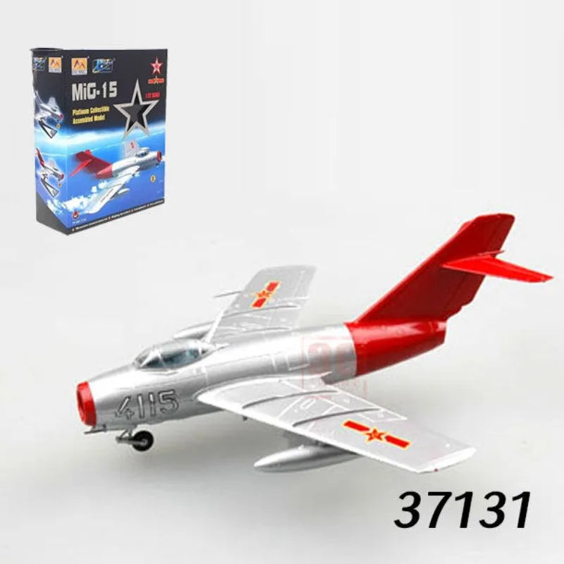 Easymodel 1/72 Scale Finished Military Aircraft Model Fighter Helicopter WWII and Modern Propeller Plane for Collection Display