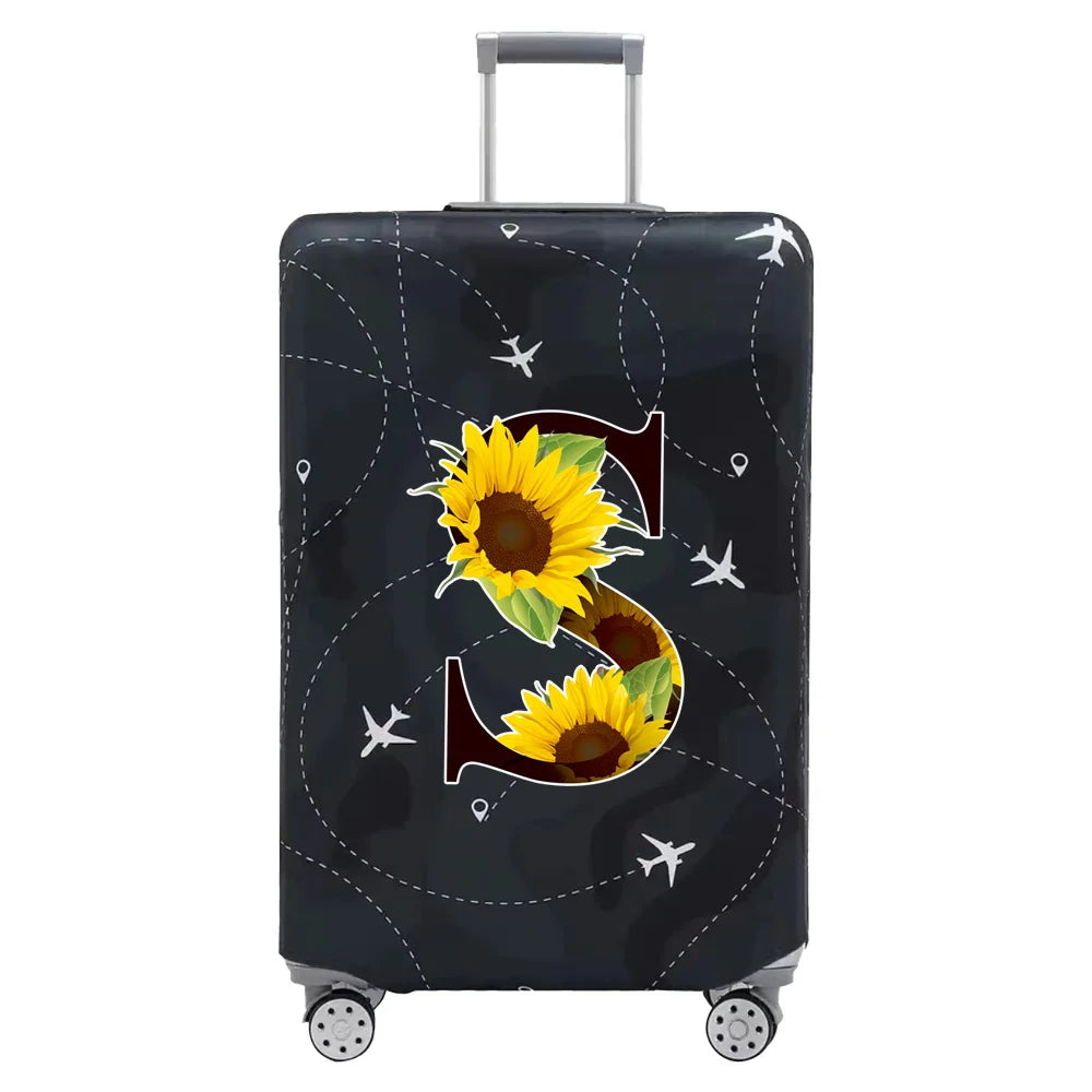 Luggage Protection Cover Travel Accessories Dustproof and Wear-resistant Luggage Protection Cover 18-32 Inch Letter Series