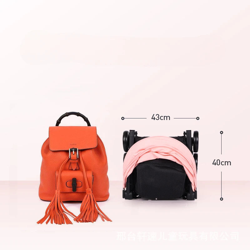 lightweight folding stroller Can sit or lie down Simple portable high landscape baby umbrella stroller Children's stroller