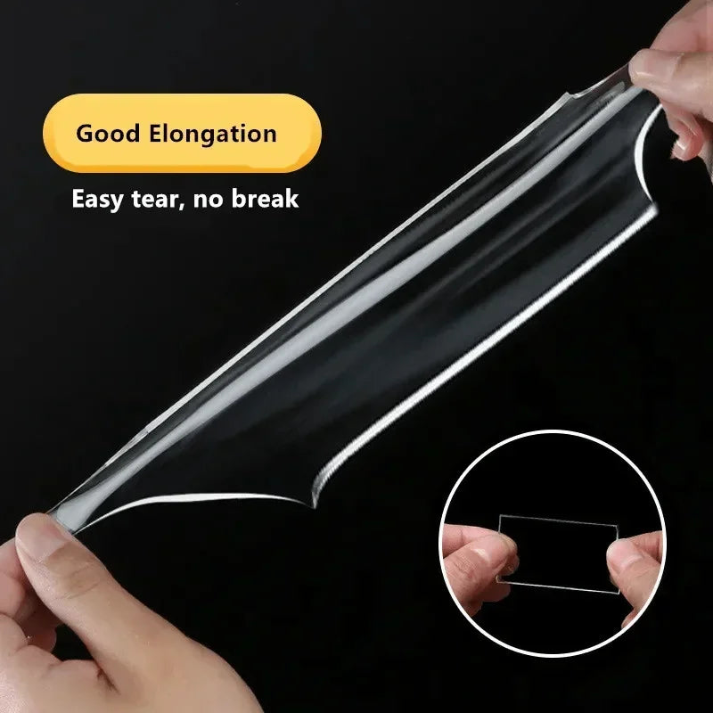 Nano Multifunctional Double Sided Adhesive Tape Waterproof Reusable Wall Stickers Transparent Strong Sticky Glue BathroomKitchen