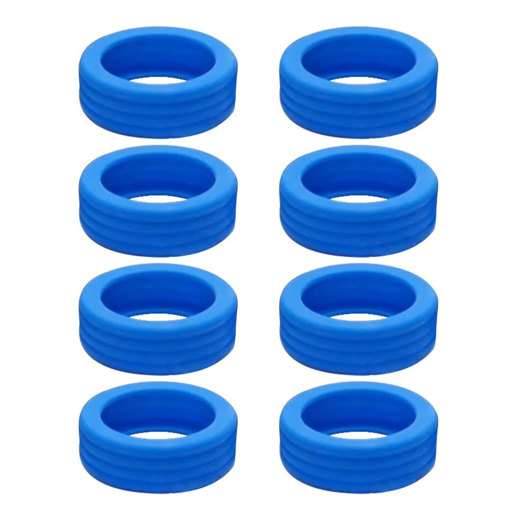 Thickened Silicone Luggage Wheel Covers Anti-Scratch Rubber Rings for Suitcase Wheels Durable Protectors for Universal Rolling