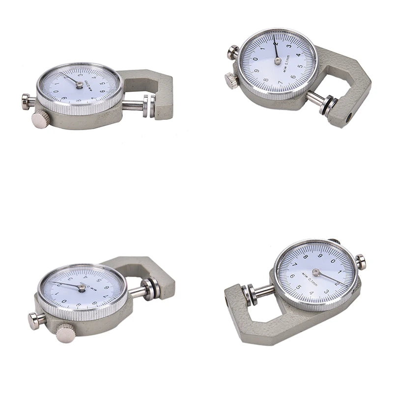 1Pc 0-10mm Leather Thickness Metal Gauge Tester Measure Leathercraft Tool Craft