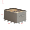 Foldable Trouser Storage Box with PP Board Large Capacity Drawer Clothes Pant Jeans Storage Box Wardrobe Clothes Storage Organiz