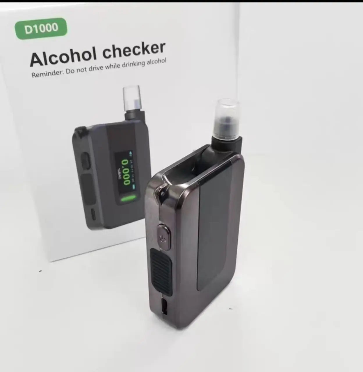 High-Precision Fuel Electrochemical Alcohol Testing Device, Portable Breathalyzer Sensor, Suitable for Post-Drinking Safety Test