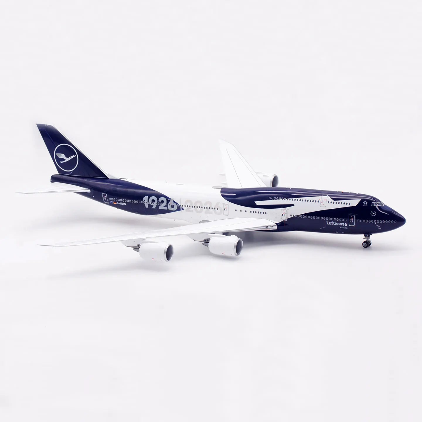 L2355 Alloy Collectible Plane Gift SQ Wings 1:200 Lufthansa "StarAlliance" Boeing B747-8 Diecast Aircraft Jet Model D-ABYN