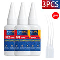 LOOLIFL 1-7pcs 502 Super Glue Quick-drying Cyanoacrylate Instant Adhesive for Glass Wood Metal Strong Bond Liquid Glue Tool 20G