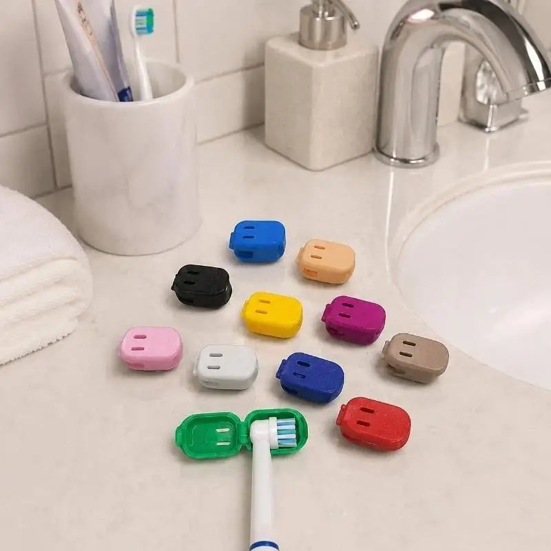 Electric Toothbrush Head Cover Portable Dustproof Plastic Protector Case Fit Most Sonic Toothbrushes for Travel Daily Use