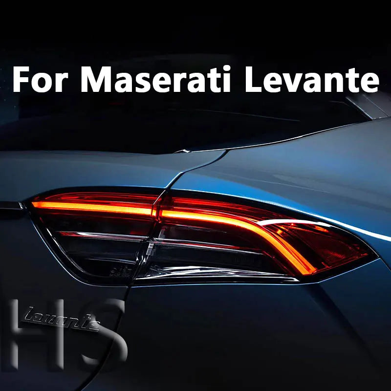 16-20 Models for Maserati Levante Taillight Assembly Modified with New LED Light Guide Driving Brake Lights