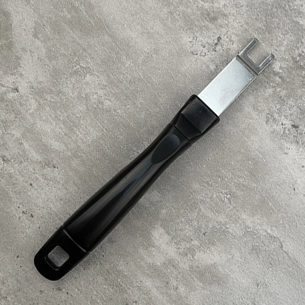 Stainless Steel BBQ Crowbar Heat-Resistant Grill Grate Lifter Anti-Scald Cooking Grate Lifter Tool BBQ Grill Tools Accessories