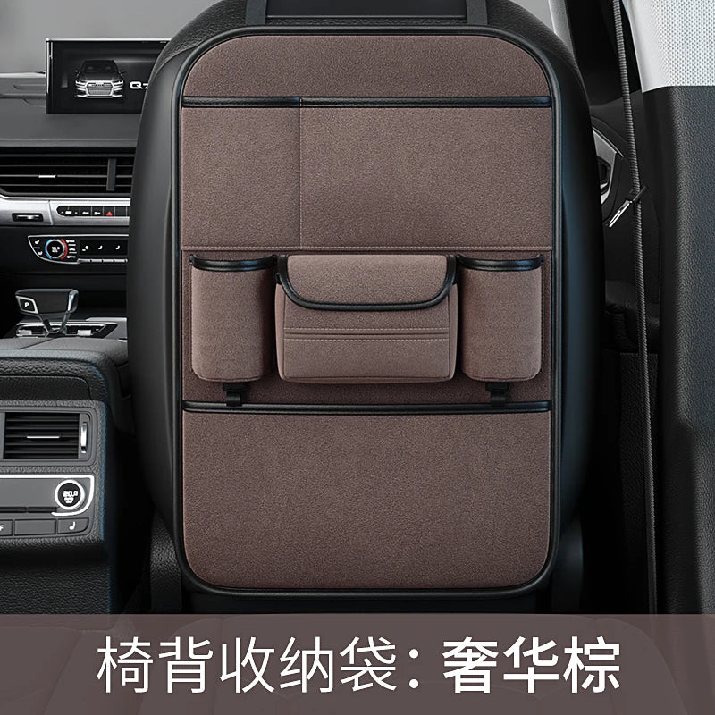 Car Seat Back Shelf  Seat Back Storage  Hanging Bag  Back Tissue Box Car Utility Supplies Daquan