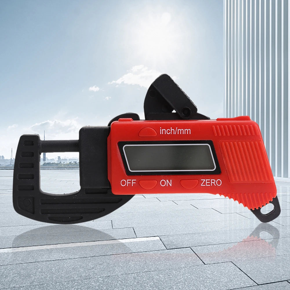 Digital Thickness Caliper 0-12.7mm Electronic Micrometer Large LCD Display Lightweight Jewel Pearl Diameter Measurement