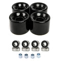 60x45mm 4Pcs Skateboard Wheels 78A PU with ABEC9 Bearings and Spacers Set for Longboards Cruisers and Street Skateboards