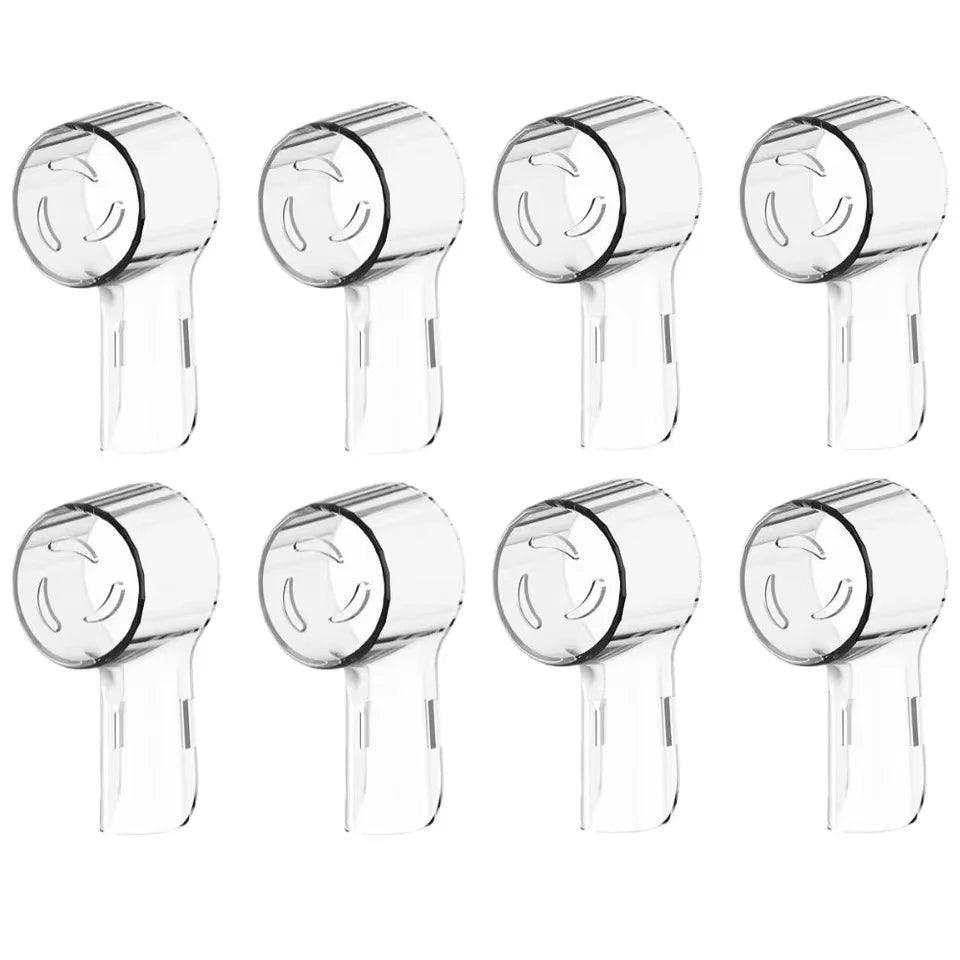 Toothbrush Head Dustproof Covers Caps for Oral B Replacement Brush Heads and IO Series Electric Toothbrush Head Protector 4/8PCS