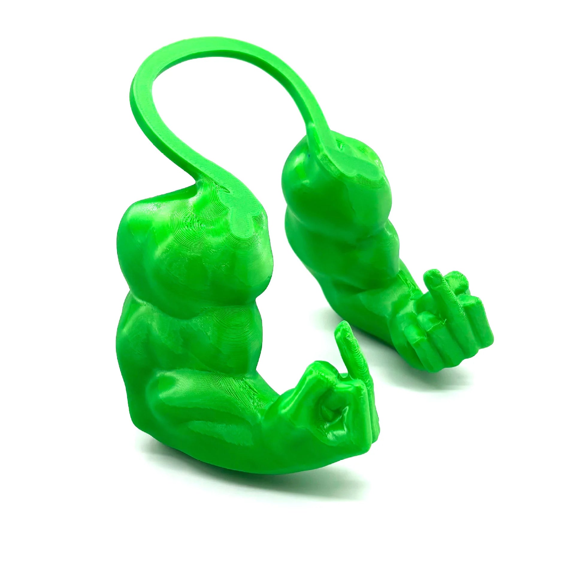 Middle Finger Cat Muscle Arm - 3D Printed Neck Arm Muscle Texture, Fun Pet Accessories, Halloween Cat Accessories