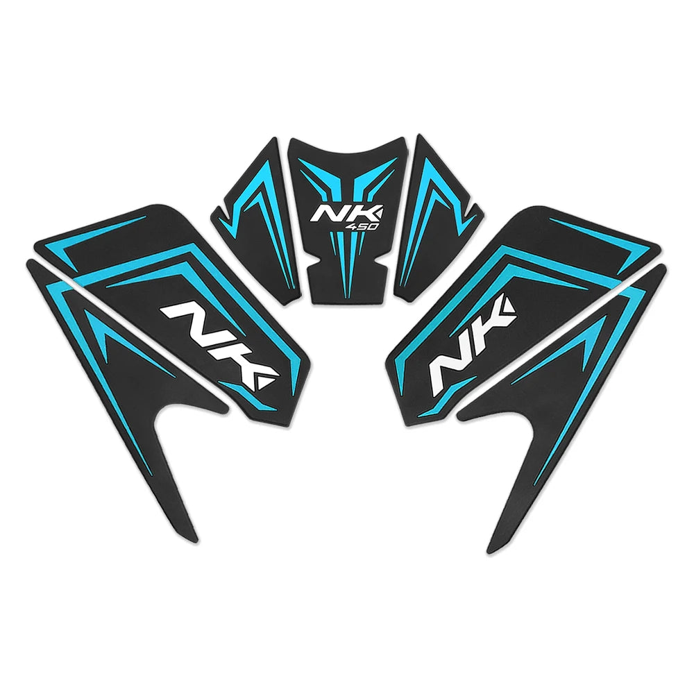 Motorcycle side fuel tank pad FOR CFMOTO 450NK NK450 450 NK CF450 2024 Tank Pads Protector Stickers Knee Grip Traction Pad