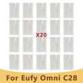 Replacement Parts for Eufy C28 Omni / Eufy C28 Robot Vacuum Cleaner Accessories Main Side Brush HEPA Filter Dust Bag Mop Rollers