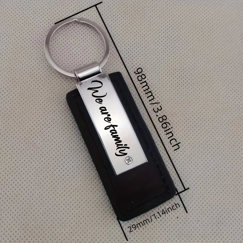 Customized Double-Sided Leather Alloy Luggage Tag With Photo And Text Gift For Family Friends And Loved Ones Custom Luggage Tag