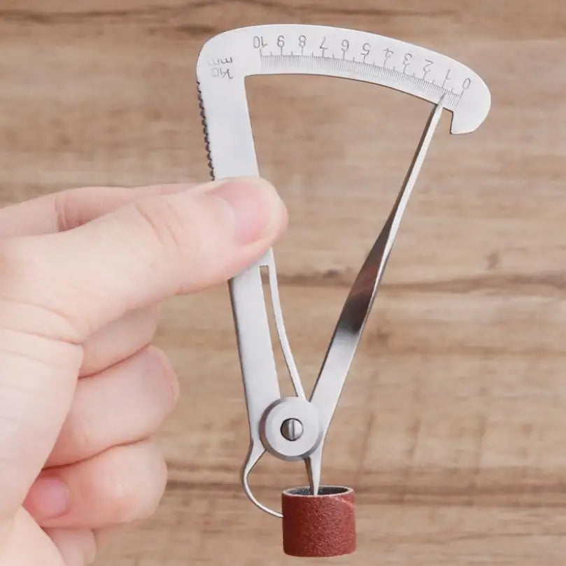 0-10mm Stainless Steel Precise Measurement Caliper Inside Calipers Gauge Diamonds Jewelry Measure Tool