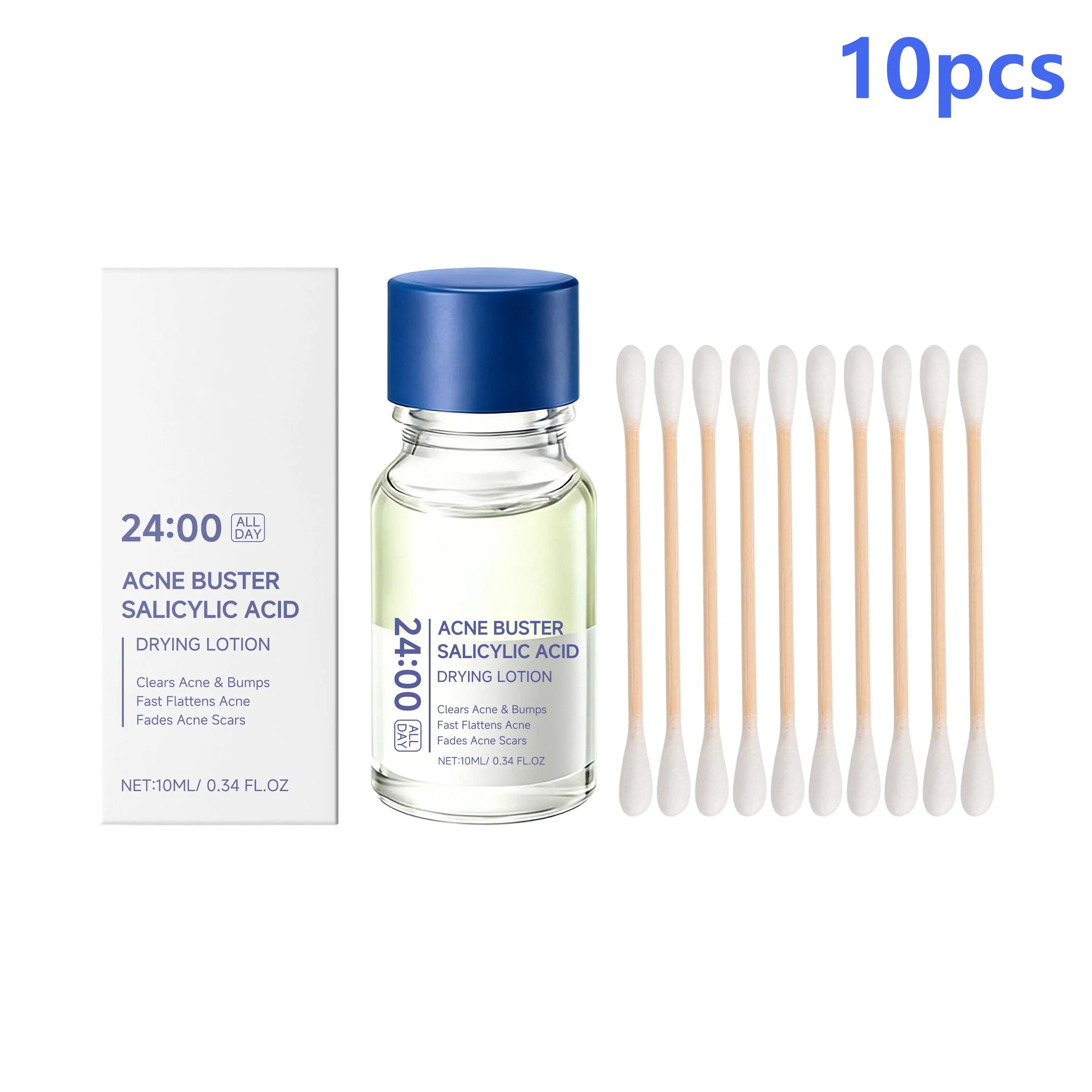Salicylic Acid Serum for Acne Drying Lotion Acne Treatment Sensitive Skin Care Pimples Acne Remover Serum Cream Anti Acne Serum